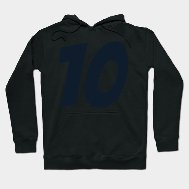 Pierre Gasly 10 - Driver Number Hoodie by GreazyL